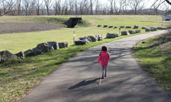 Child Walking Lackawanna Trail